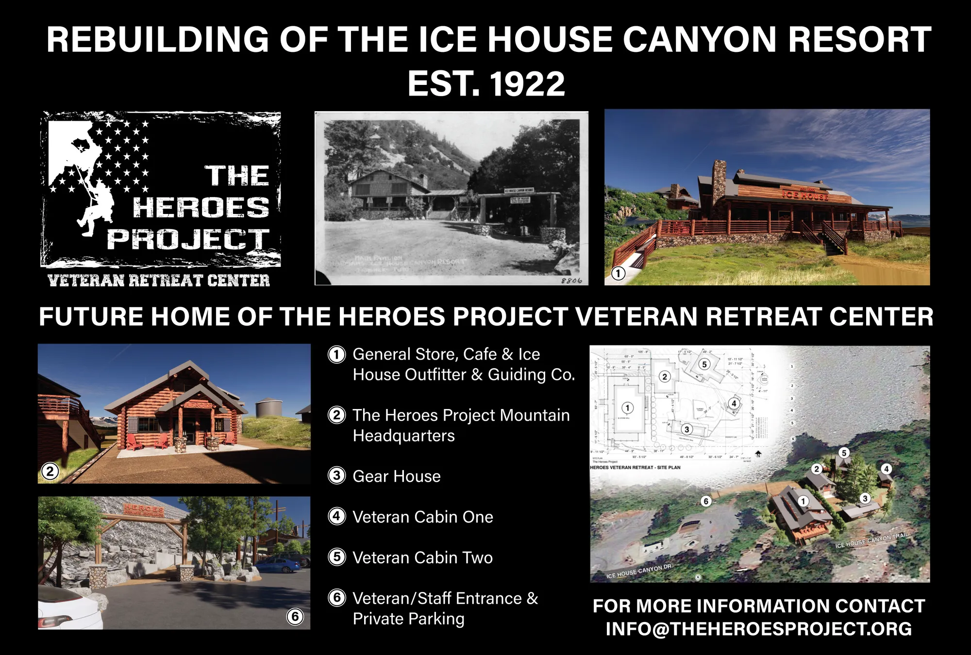 Historic cabin in a wooded mountain canyon
